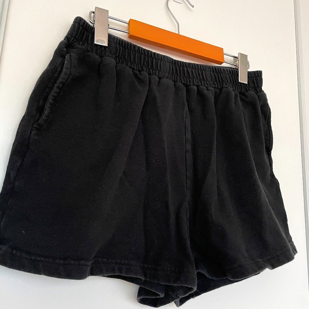 Women's Black Sweatshort
